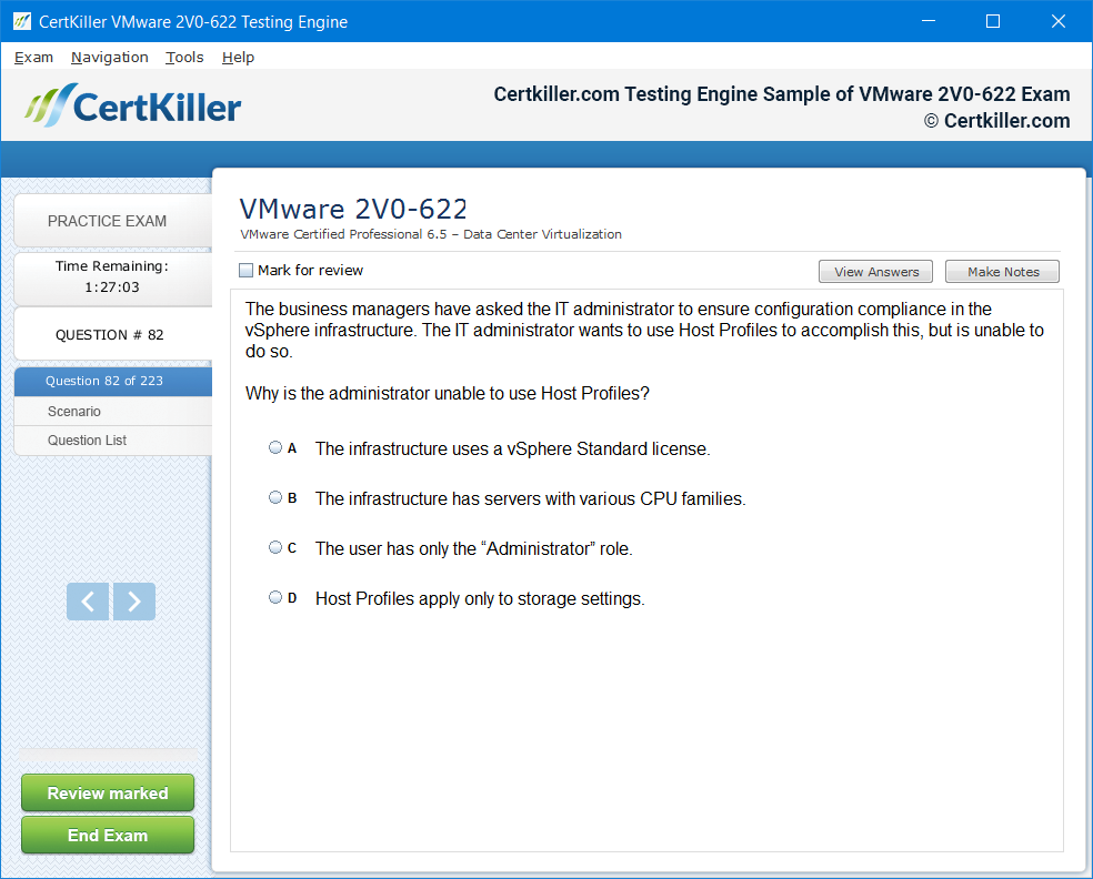 Certified Development Lifecycle and Deployment Designer Sample 7