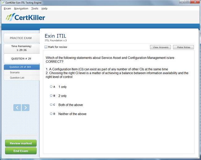 ITILF Sample 4